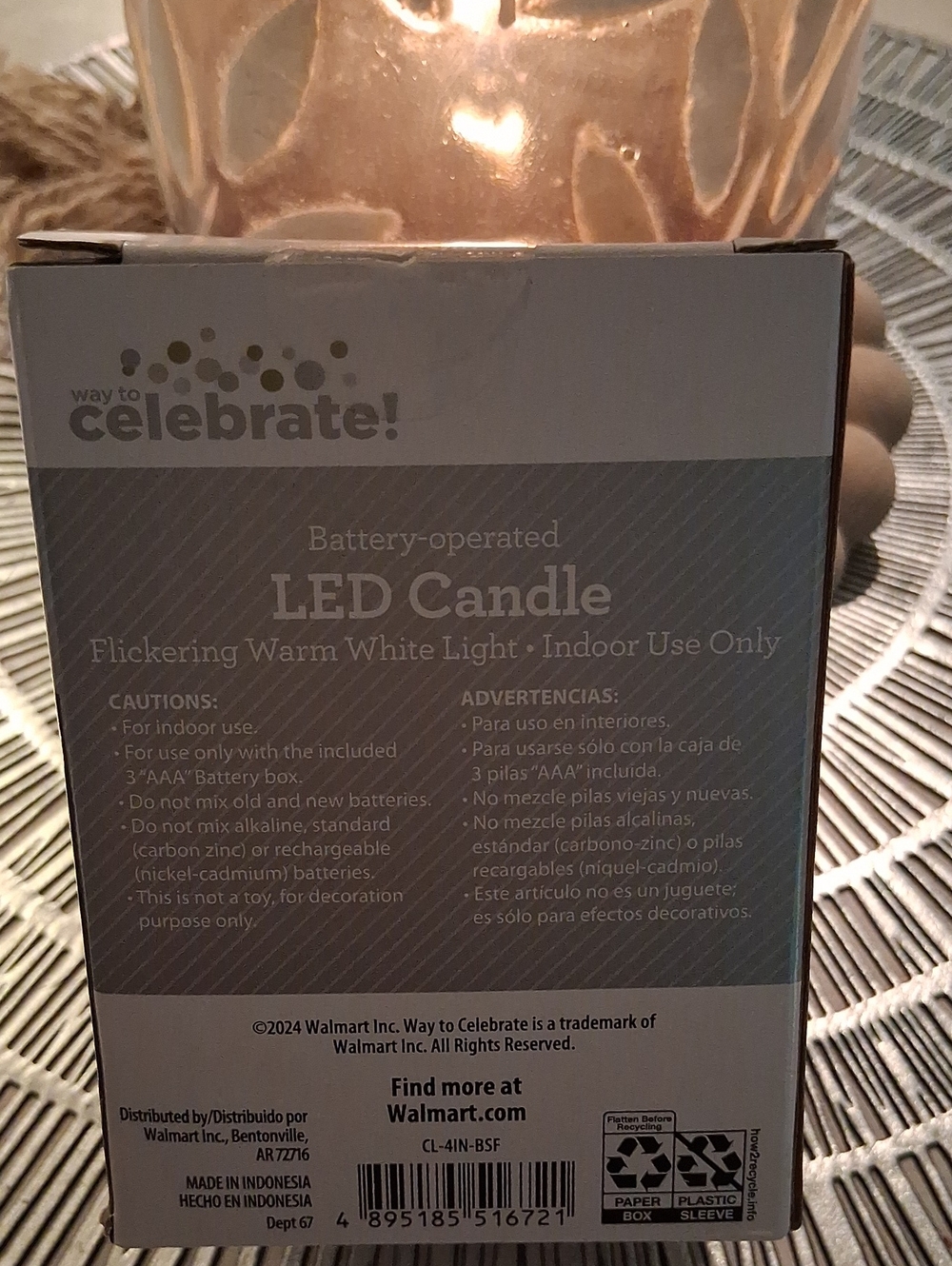 2pcFlameless Candles - Picture 3 of 4